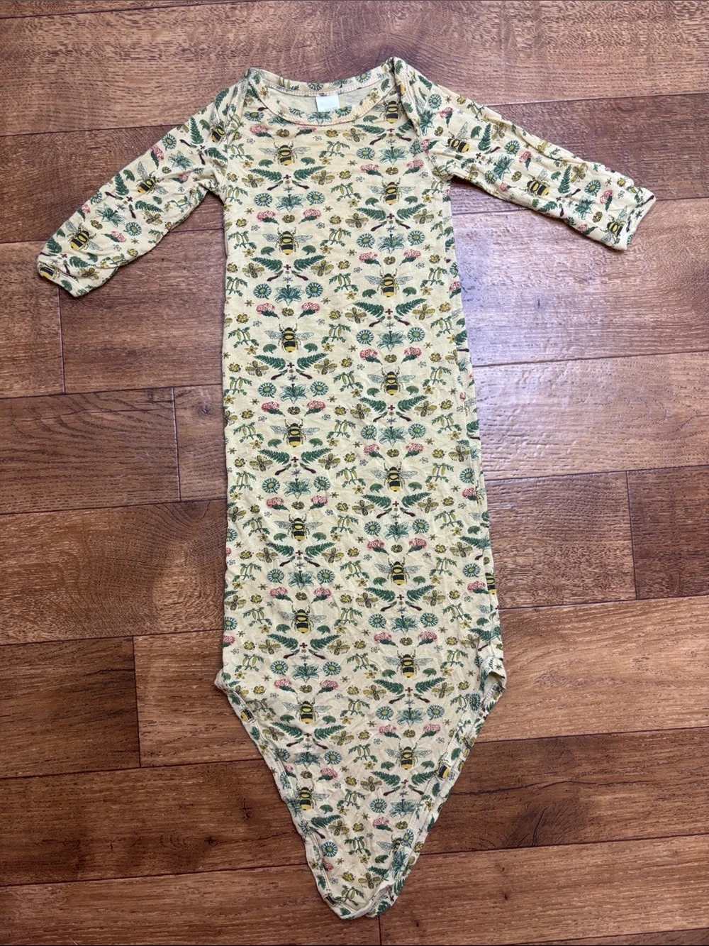 Baby Girls Bamboo Viscose Gown Bundle Kate Quinn Angel Dear 0-3mo Bee Fox/Racoon